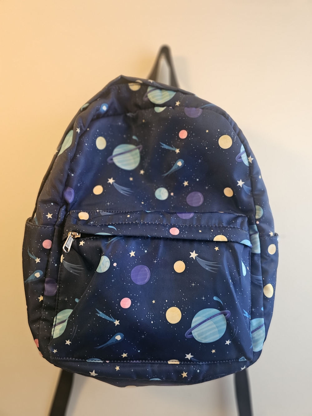 Kids Space Print Backpack - Navy